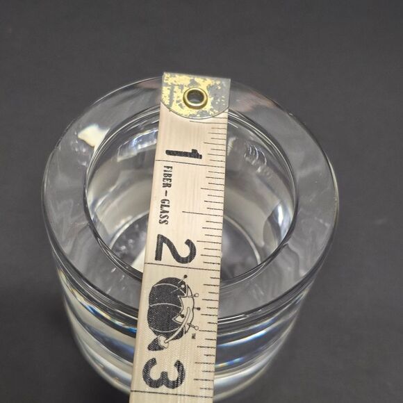 MARIMEKKO KIVI Clear Votive Tea Light Candle holder FINLAND Crate & Barrel - Picture 6 of 8